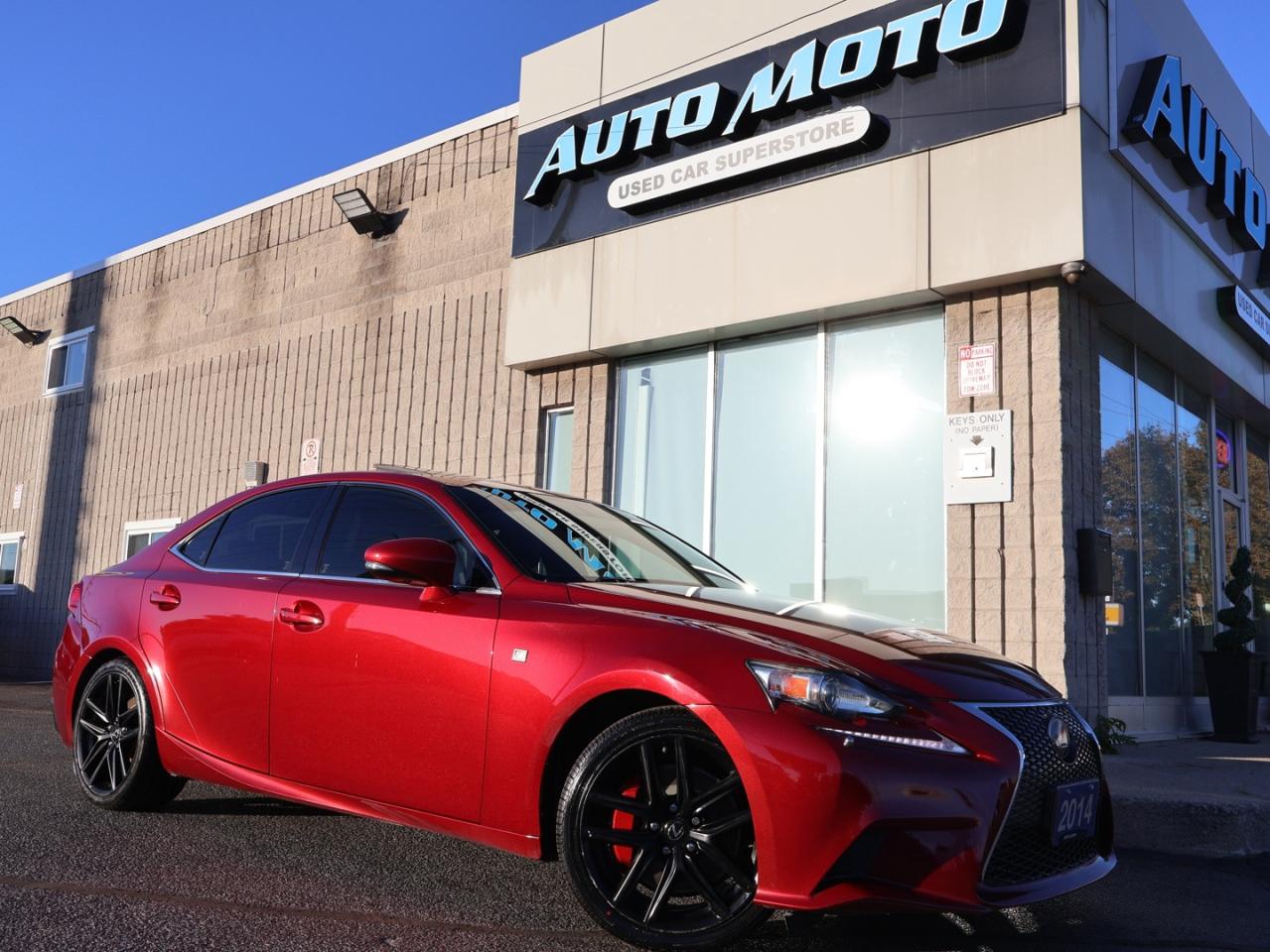 2014 Lexus IS 350 F-SPORT AWD CERTIFIED *SERVICE RECORDS* CAMERA NAV BLUETOOTH LEATHER HEATED SEATS SUNROOF CRUISE ALLOYS - Photo #8