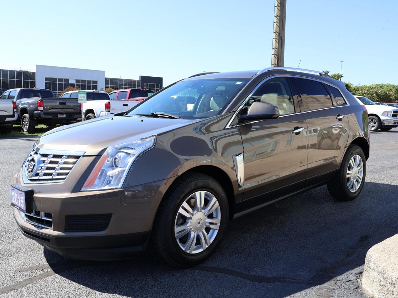 2015 Cadillac SRX V6 LUXURY CERTIFIED CAMERA NAV BLUETOOTH LEATHER HEATED SEATS PANO ROOF CRUISE ALLOYS - Photo #3