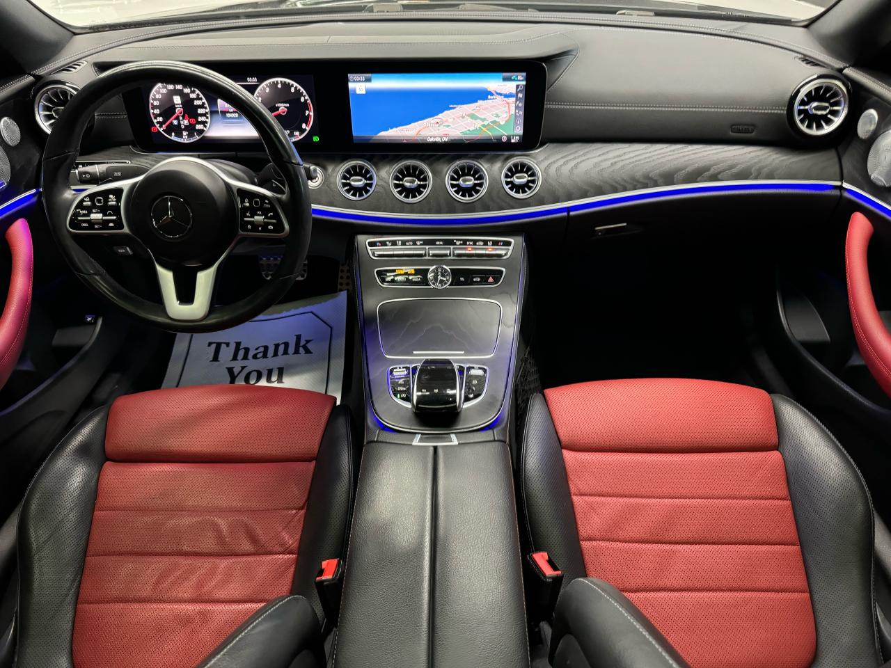 2019 Mercedes-Benz E450 COUPE|AMG PKG|NAV|360CAM|RED INT|ACC|FCW|BSM| - Photo #9