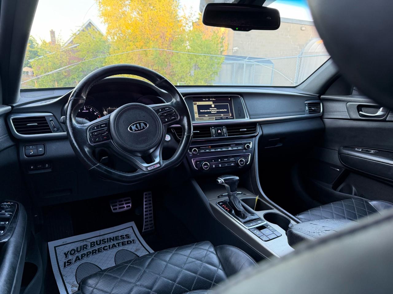 2016 Kia Optima SXL Turbo w/Black - Photo #10