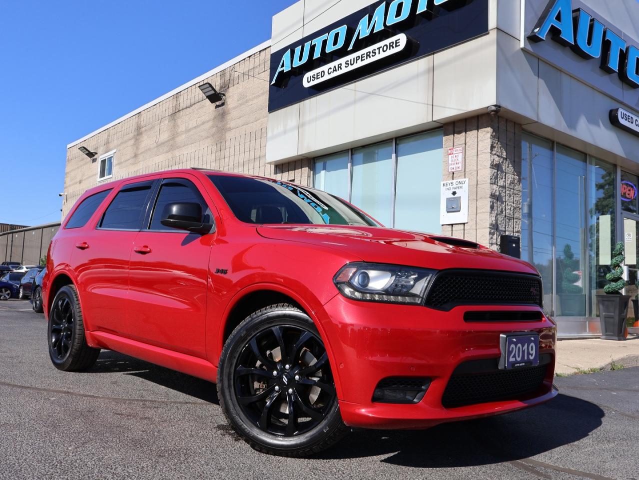 2019 Dodge Durango R/T AWD HEMI CERTIFIED CAMERA NAV BLUETOOTH LEATHER HEAT/COLD SEATS SUNROOF CRUISE ALLOYS - Photo #9
