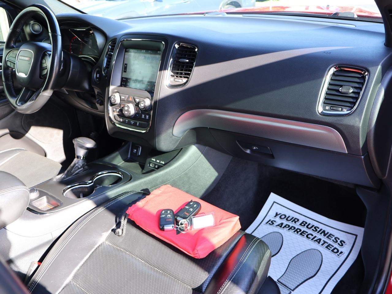 2019 Dodge Durango R/T AWD HEMI CERTIFIED CAMERA NAV BLUETOOTH LEATHER HEAT/COLD SEATS SUNROOF CRUISE ALLOYS - Photo #14