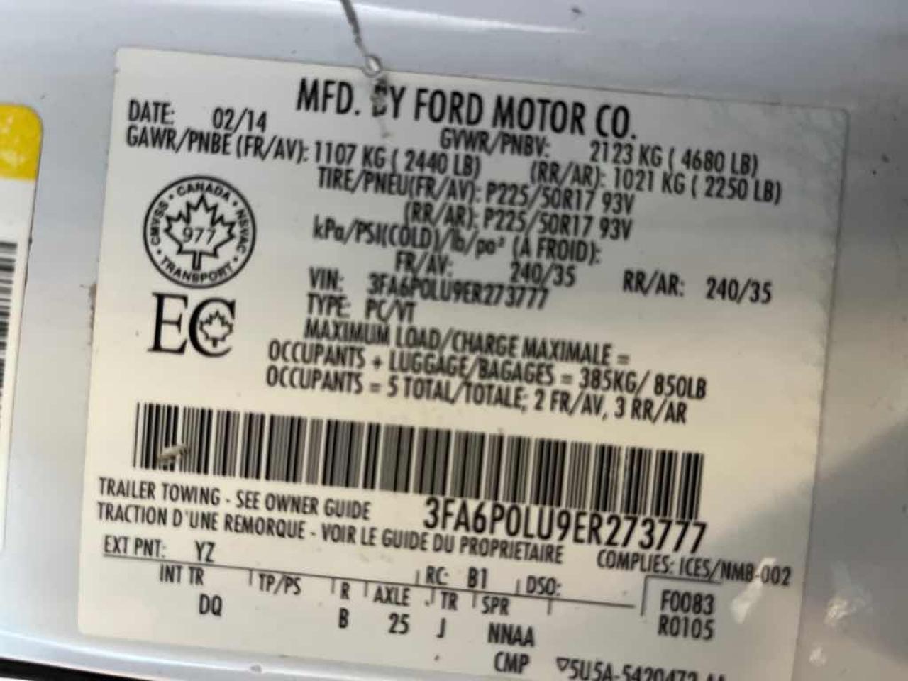 2014 Ford Fusion SE Hybrid - Photo #13