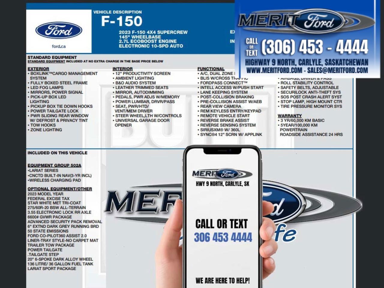 2023 Ford F-150 Lariat Photo5