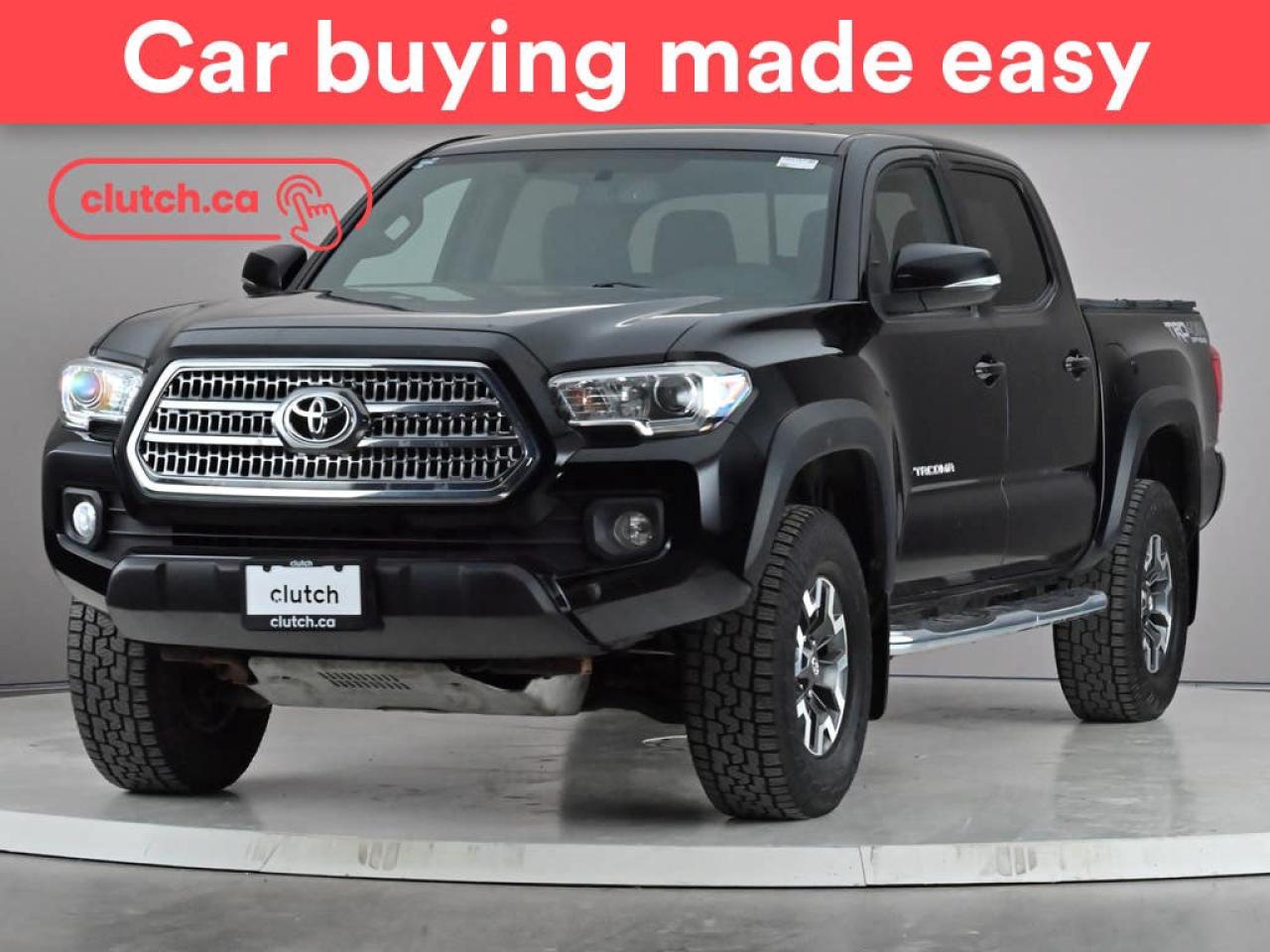 Used 2017 Toyota Tacoma Trail TRD Off Road 4x4 Double Cab w/ Heated Front Seats, Rearview Camera, Cruise Control for sale in Toronto, ON