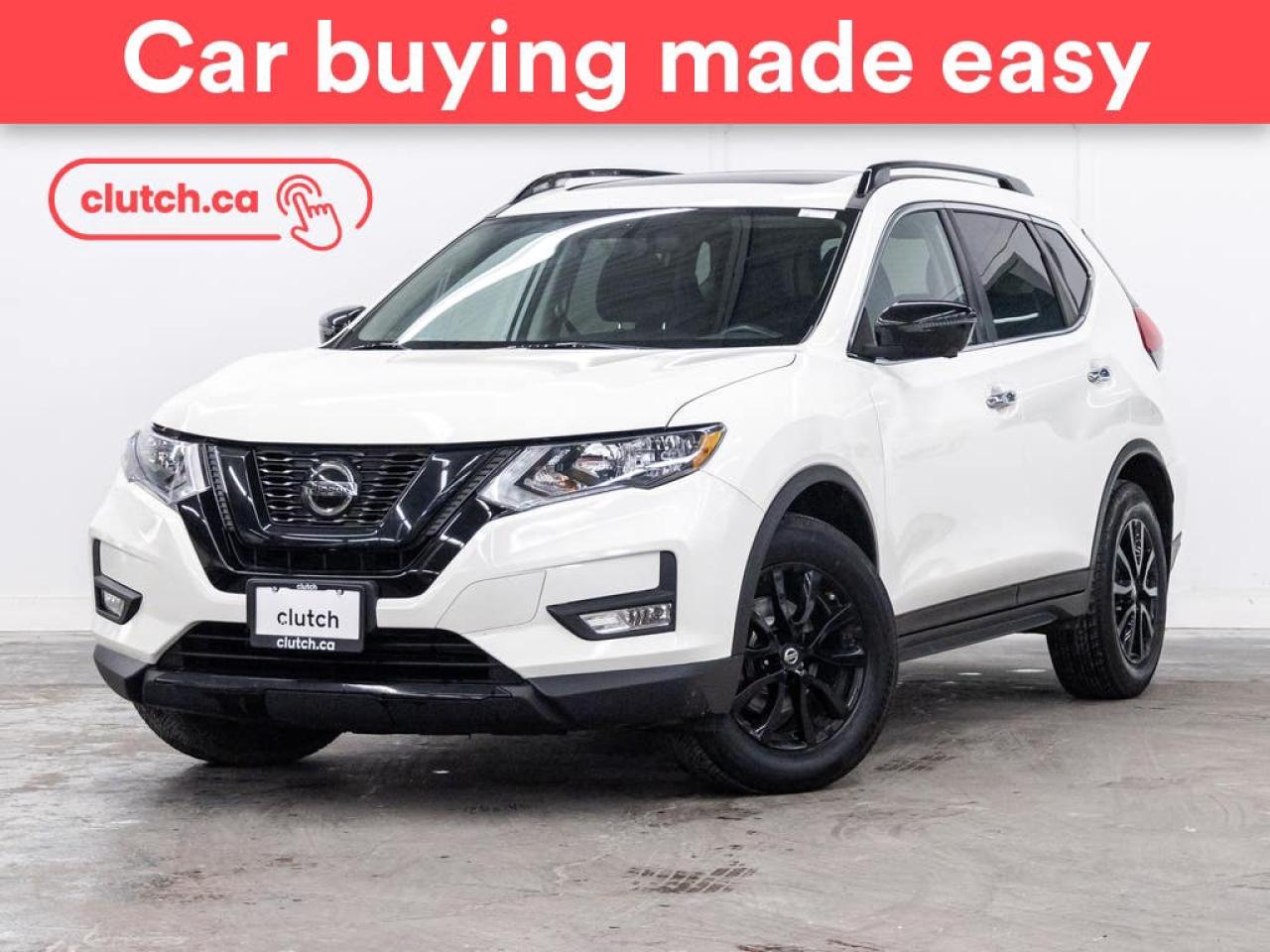 Used 2018 Nissan Rogue SV AWD w/ Technology & Midnight Edition Pkg w/Apple CarPlay & Android Auto, Heated Front Seats, Backup Cam for sale in Toronto, ON