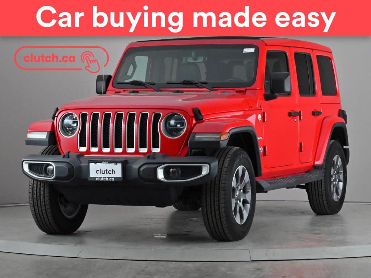 Used 2019 Jeep Wrangler Unlimited Sahara 4WD w/ Apple CarPlay, Heated Front Seats, Rearview Cam for sale in Toronto, ON