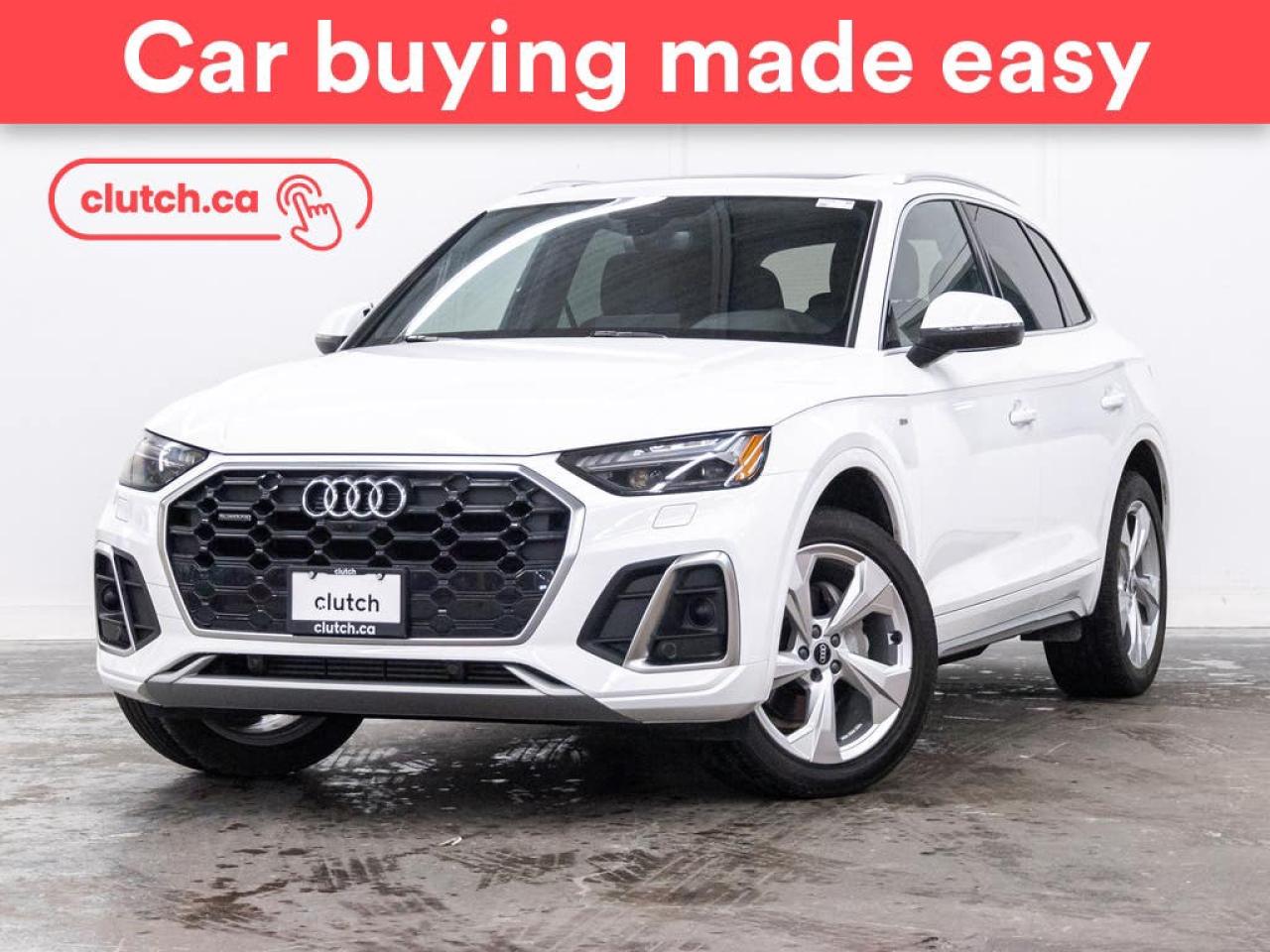 Used 2022 Audi Q5 Technik 45 AWD w/Apple CarPlay, Heated Front Seats, Backup Cam for sale in Toronto, ON