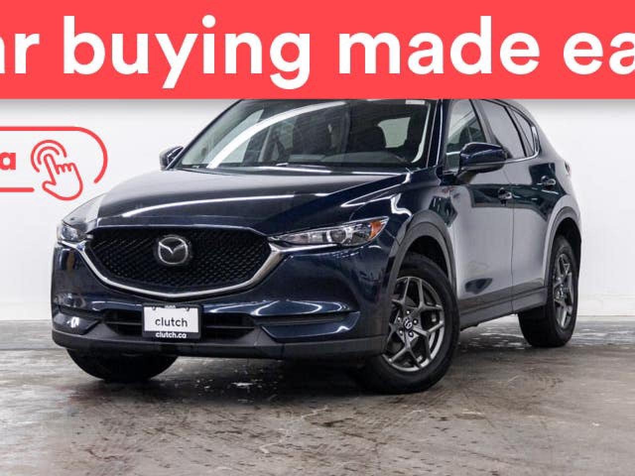 Used 2018 Mazda CX-5 GS AWD w/Comfort and i-ACTIVSENSE Pkg w/Apple CarPlay & Android Auto, Heated Front Seats, Backup Cam for sale in Toronto, ON