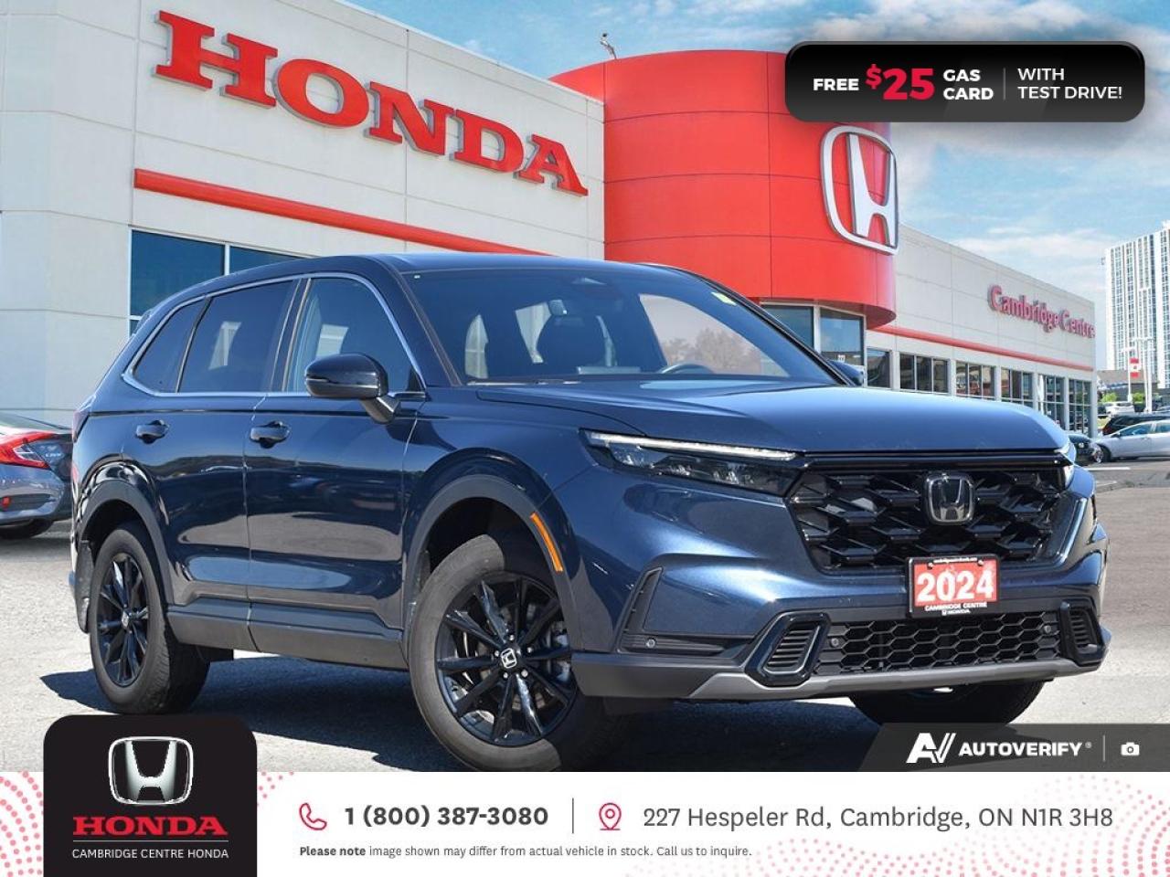 Used 2024 Honda CR-V Hybrid EX-L APPLE CARPLAY™/ANDROID AUTO™ | POWER SUNROOF | REARVIEW CAMERA for sale in Cambridge, ON