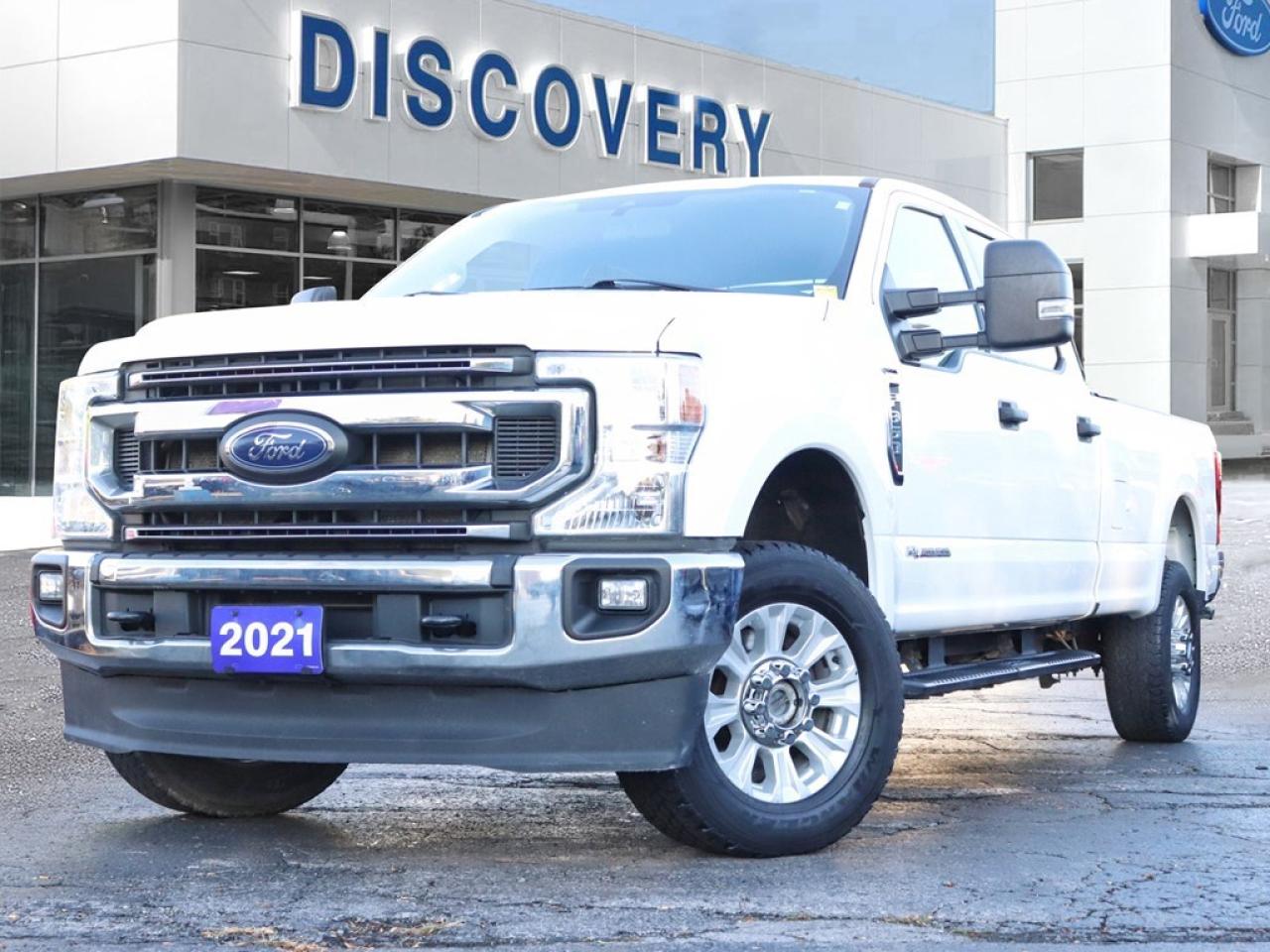 Accident Free. 4X4. 6.7L Power Stroke V8 Diesel Engine. 176-inch Wheel Base. XLT Value Package. Fog Lamps. Reverse Sensing System. 8-way Power Driver Seat. Platform Running Boards. Navigation. Heavy Duty Service Suspension. Remote Start. Trailer Tow Package. Trailer Brake Control. Sync 3. And More! Welcome to Leggat Discovery Ford a Proud Member of the Leggat Auto Group! Since 1922, the Leggat Auto Group has proudly prioritized customer satisfaction by understanding and exceeding your automotive needs. Conveniently located in Burlington, ON, Leggat Discovery Ford is honored to serve our community and neighboring areas, including Oakville, Hamilton, Mississauga, Milton, Ancaster, Waterdown, Stoney Creek, Grimsby, St. Catharines, Kitchener, and Guelph. Looking to trade? We want your careven if you dont buy one from us! Our on-site professional appraisers are available daily to offer you the best options and value for your trade-in. Whether youre looking for your perfect vehicle, service, repair, or parts, our team is here to help you find solutions. Stop by or call us today; we look forward to serving you!