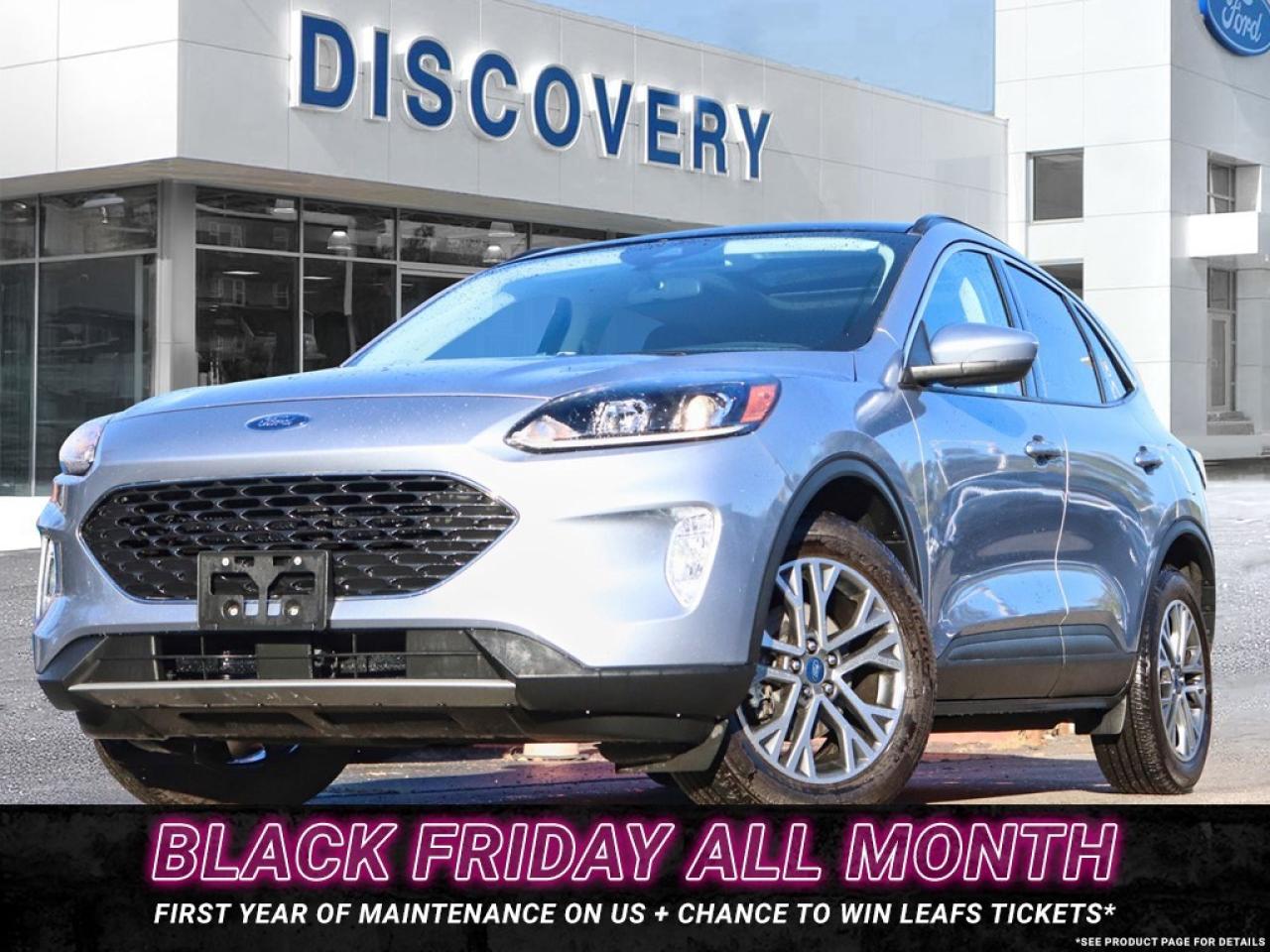 Accident Free. AWD. 1.5L Ecoboost Engine. 301A. Panoramic Vista Roof. Ford Co-Pilot360 Assist+. Navigation. Adaptive Cruise Control. Ebony ActiveX Seats. Blind Spot Monitoring System. Remote Start. Power Liftgate. Heated Steering Wheel. Dual Zone Climate Control. Sync 3. And More! Welcome to Leggat Discovery Ford a Proud Member of the Leggat Auto Group! Since 1922, the Leggat Auto Group has proudly prioritized customer satisfaction by understanding and exceeding your automotive needs. Conveniently located in Burlington, ON, Leggat Discovery Ford is honored to serve our community and neighboring areas, including Oakville, Hamilton, Mississauga, Milton, Ancaster, Waterdown, Stoney Creek, Grimsby, St. Catharines, Kitchener, and Guelph. Looking to trade? We want your careven if you dont buy one from us! Our on-site professional appraisers are available daily to offer you the best options and value for your trade-in. Whether youre looking for your perfect vehicle, service, repair, or parts, our team is here to help you find solutions. Stop by or call us today; we look forward to serving you! Black Friday Offer Details: Offer valid November 130, 2025, on the purchase of eligible used vehicles at participating Leggat dealerships. First Year of Maintenance includes one (1) initial oil change and one (1) oil change + tire rotation service. Maximum value of $300. Offer must be claimed within one year of purchase date. Eligible purchases also receive one (1) entry into the Maple Leafs ticket giveaway. Conditions apply. See dealer for details.