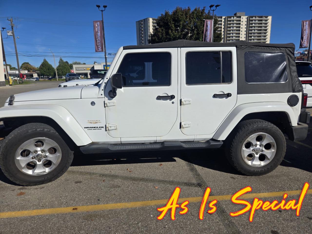 Used 2013 Jeep Wrangler Unlimited Sahara AS IS Special | You Certify, You Save! for sale in Kitchener, ON