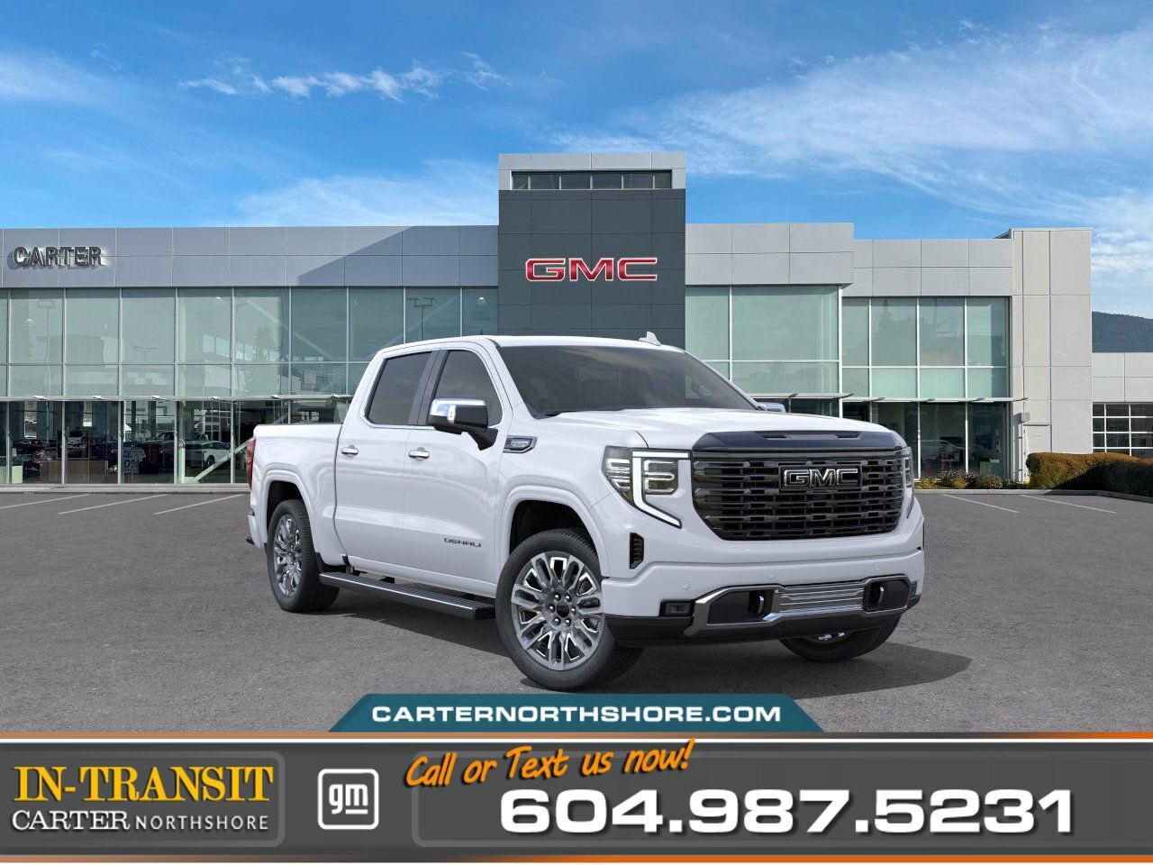 New 2026 GMC Sierra 1500 DENALI ULTIMATE 4WD | Alum Wheels/Heated & Vented for sale in North Vancouver, BC