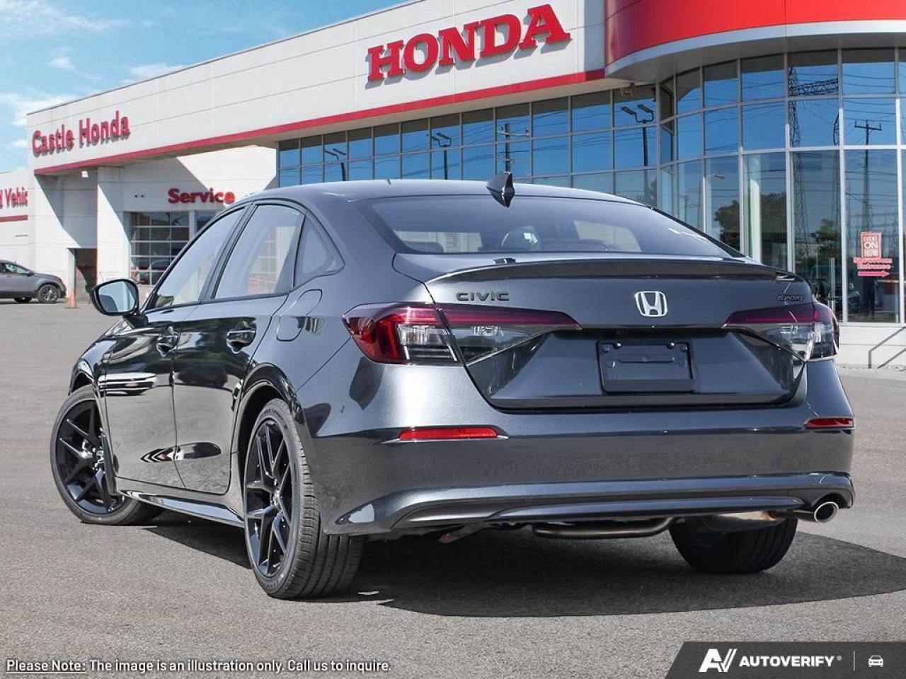 2026 Honda Civic Sedan 4DR CVT SPORT Photo4