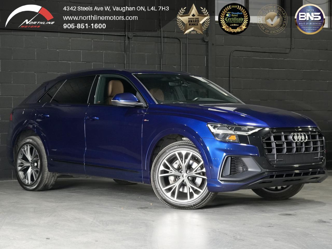 2022 Audi Q8 Progressiv/PANO/360CAM/B&O/21 IN RIM/NO ACCIDENTS Photo
