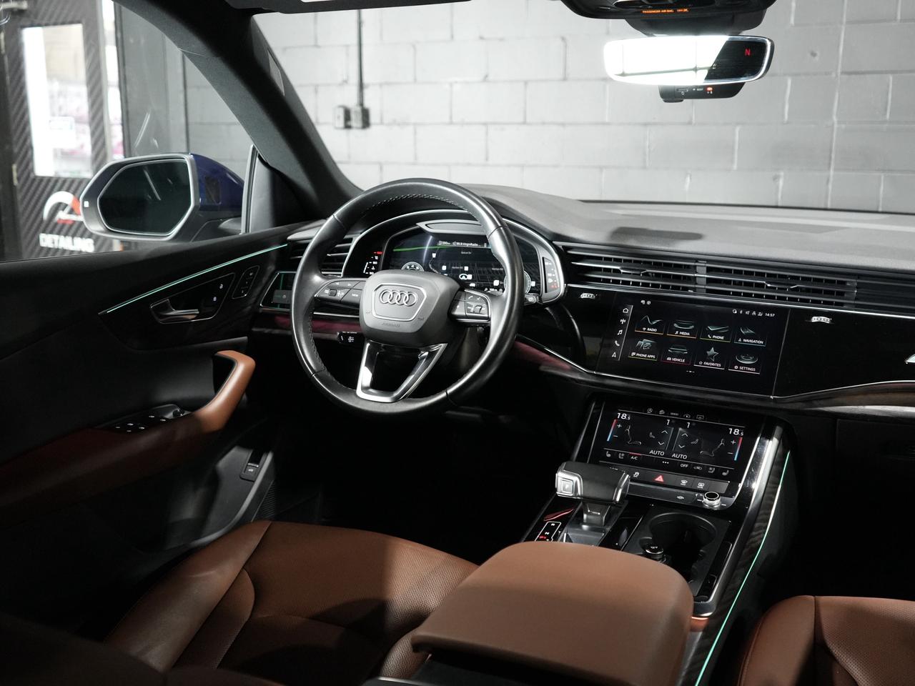 2022 Audi Q8 Progressiv/PANO/360CAM/B&O/21 IN RIM/NO ACCIDENTS Photo