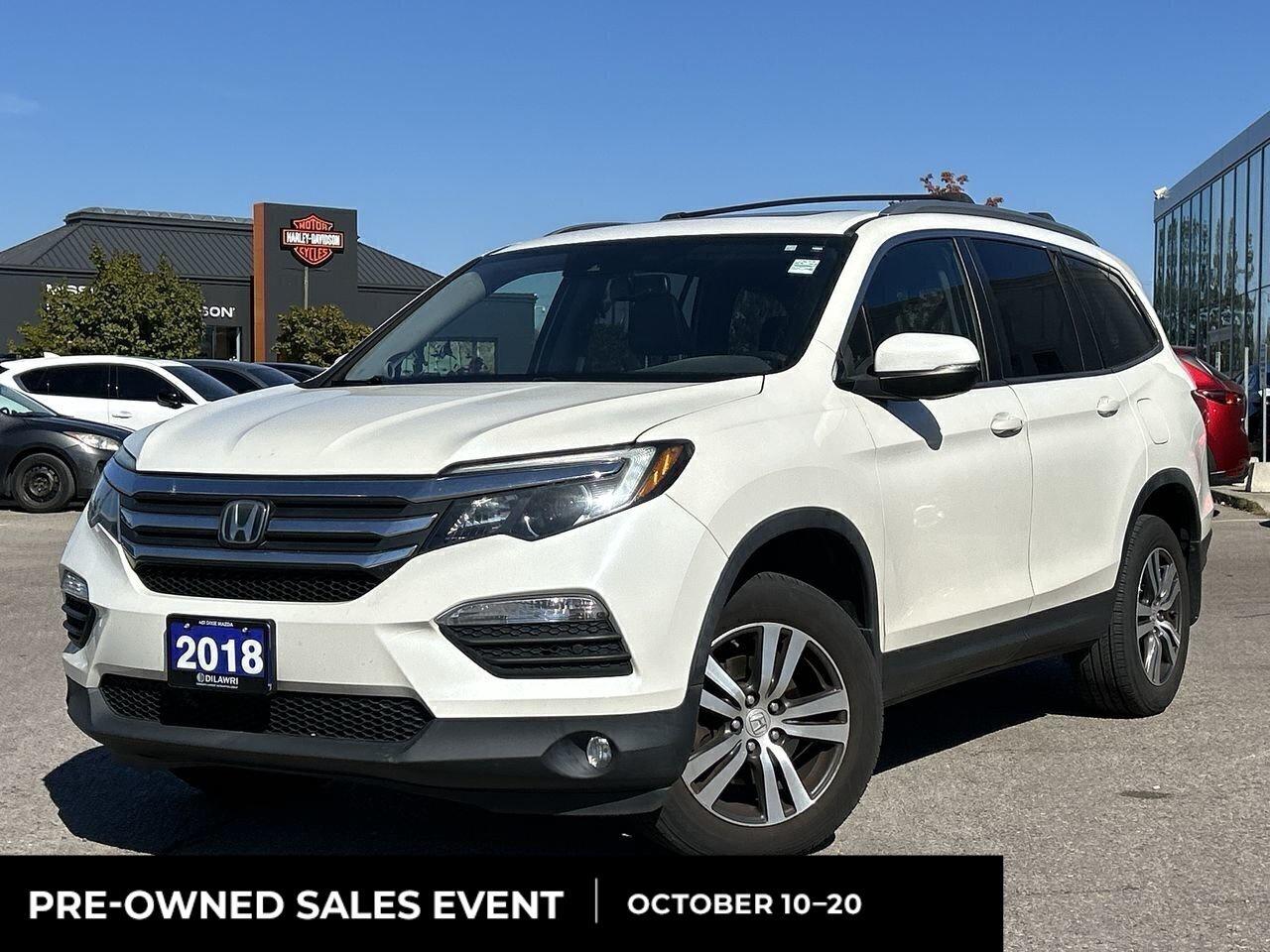 Used 2018 Honda Pilot EXL NAVI 6AT Apple CarPlay™ & Android Auto™ for sale in Mississauga, ON