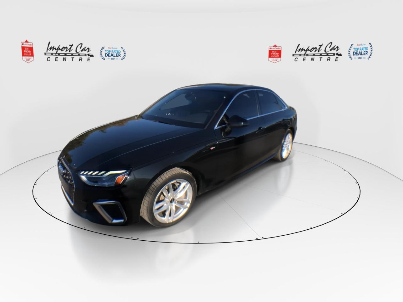 2023 Audi A4 45 Technik SLINE, LEATHER, ROOF, NAV, HTD.& VENTED Photo3