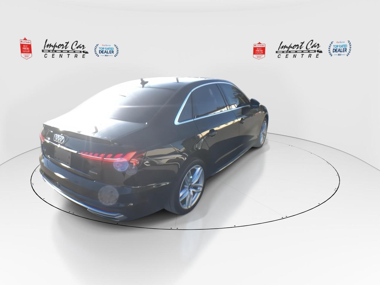 2023 Audi A4 45 Technik SLINE, LEATHER, ROOF, NAV, HTD.& VENTED Photo