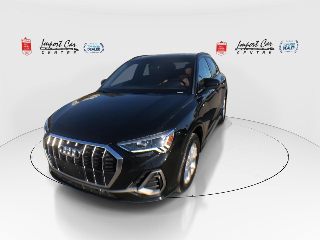 2024 Audi Q3 45 Komfort LEATHER, PANO. ROOF, HTD. SEATS & STEER Photo