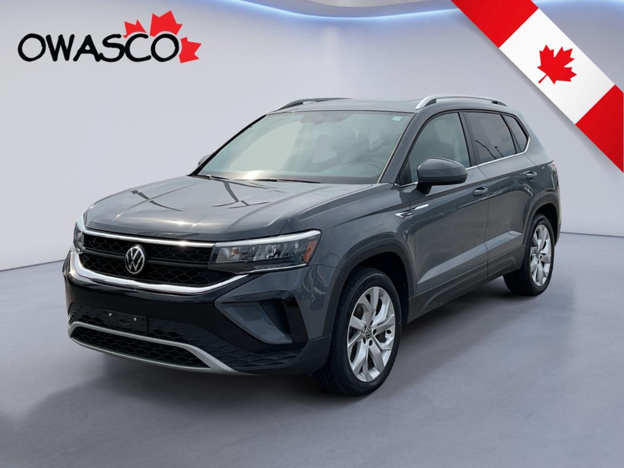 Used 2022 Volkswagen Taos 1.5L Sunroof Pkg! Clean CarFax! One Owner! for sale in Whitby, ON