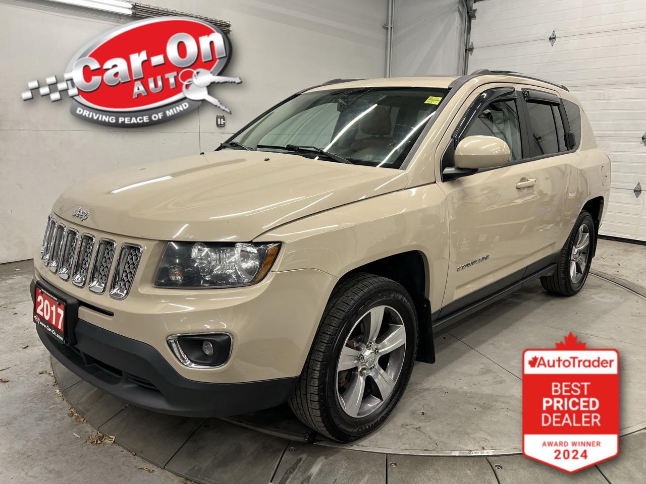 Used 2017 Jeep Compass HIGH ALTITUDE 4X4 | LOW KMS | HTD LEATHER |SUNROOF for sale in Ottawa, ON