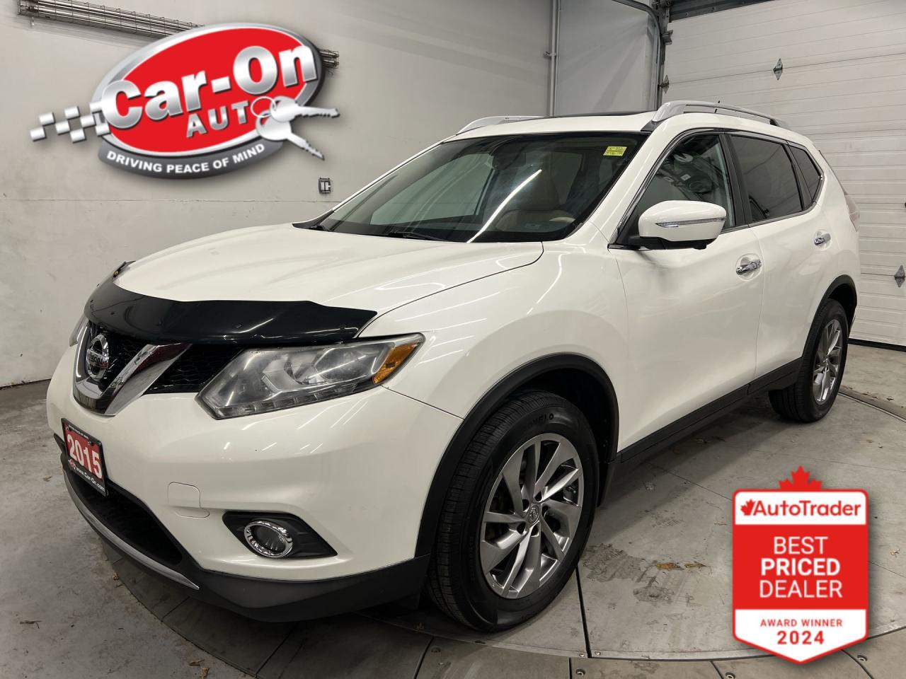 Used 2015 Nissan Rogue SL AWD |LOW KMS  HTD LEATHER |PANO ROOF |360 CAM for sale in Ottawa, ON