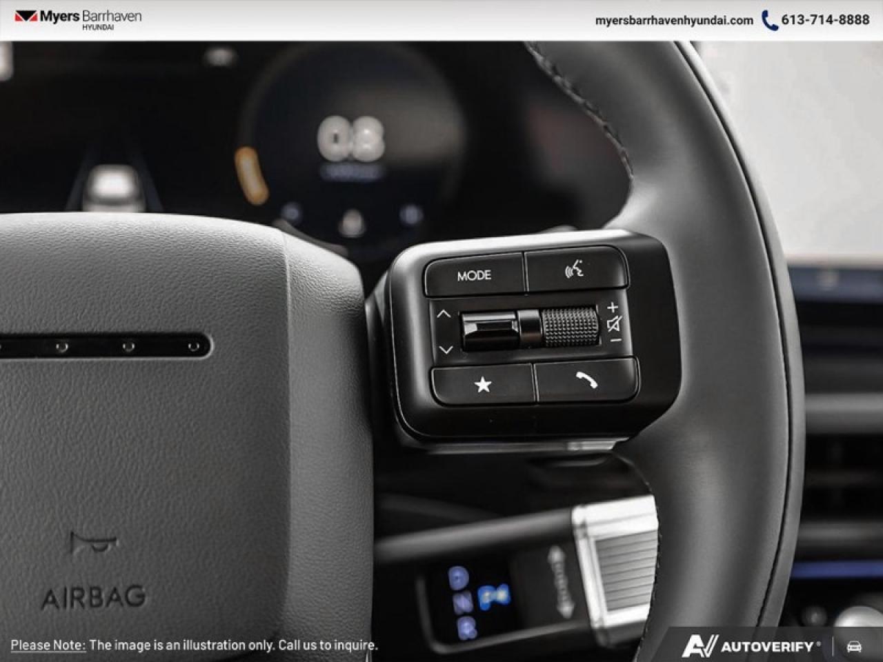 2025 Hyundai Santa Fe Ultimate Calligraphy  - HUD - $384 B/W Photo