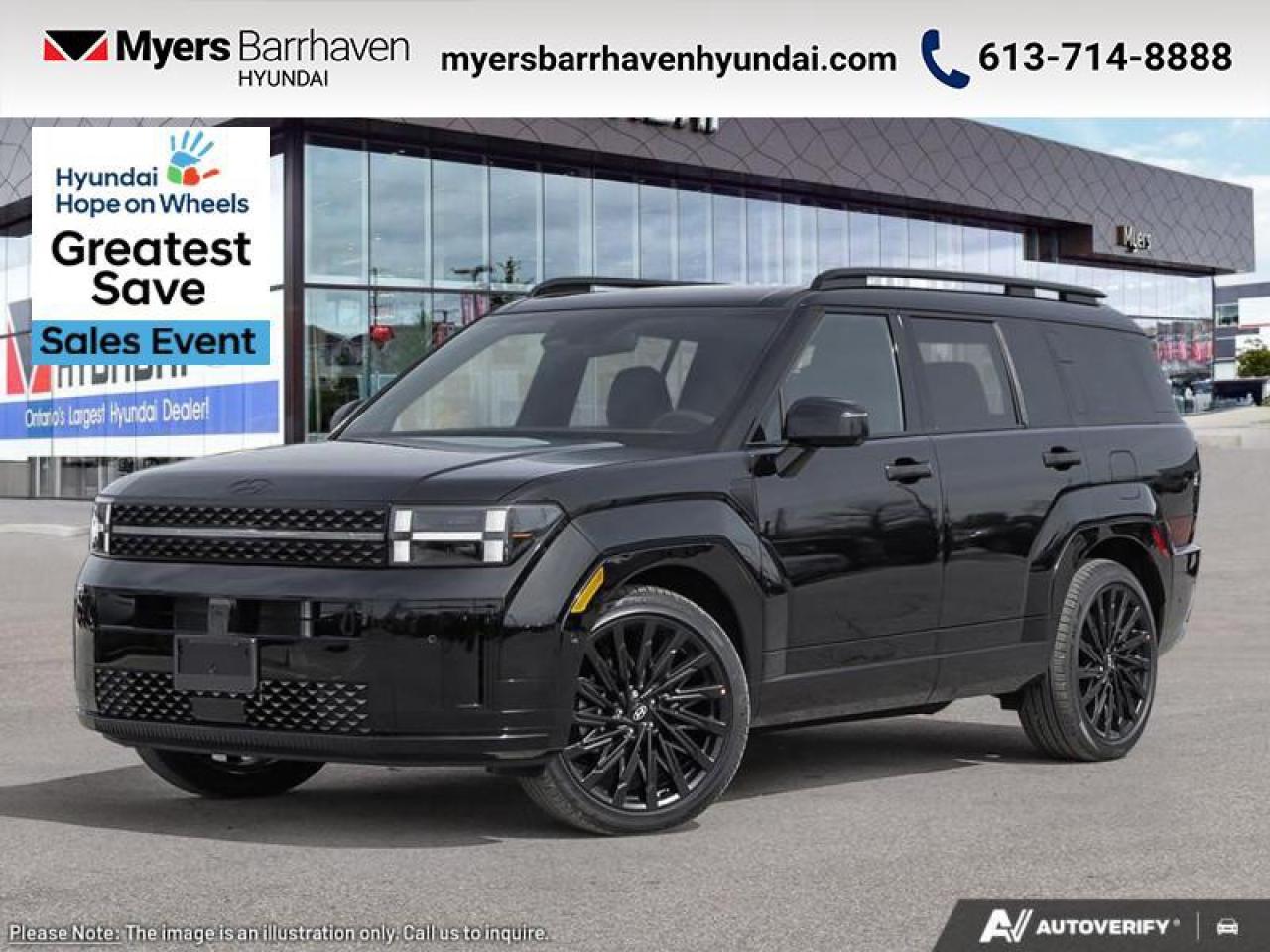 New 2025 Hyundai Santa Fe Ultimate Calligraphy  - HUD - $384 B/W for sale in Nepean, ON