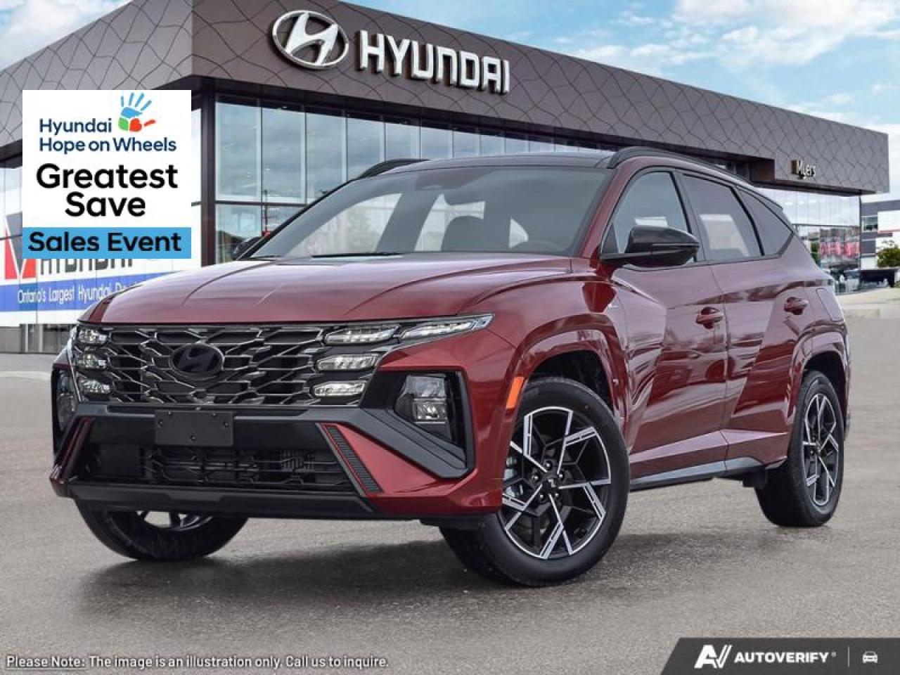 New 2025 Hyundai Tucson Hybrid N-Line AWD  - Sunroof - $312 B/W for sale in Nepean, ON