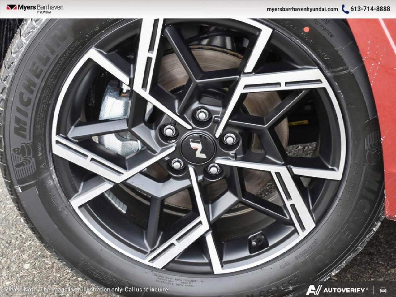 2025 Hyundai Tucson Hybrid N-Line AWD  - Sunroof - $312 B/W Photo