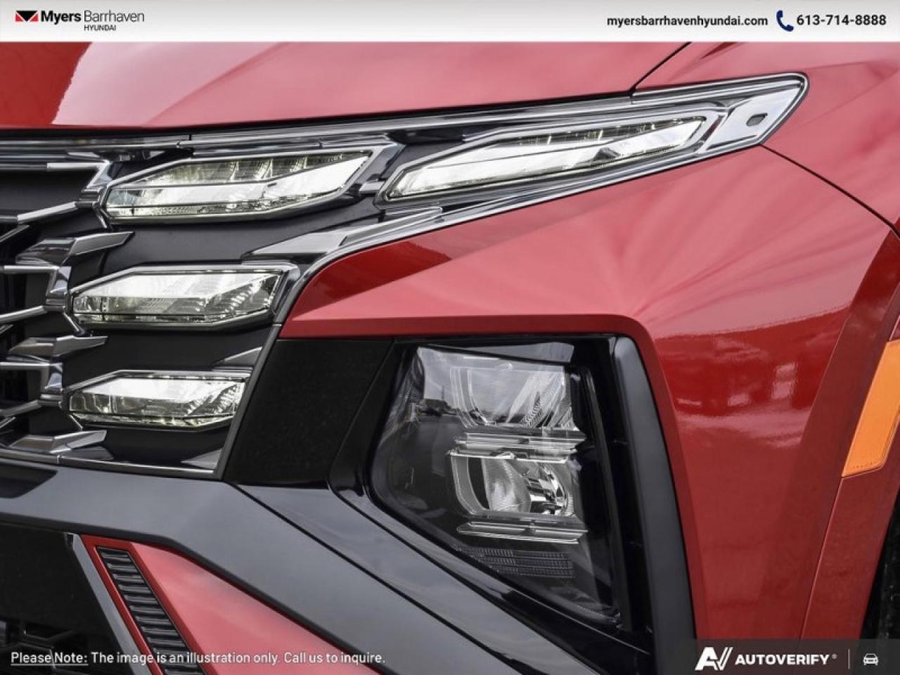 2025 Hyundai Tucson Hybrid N-Line AWD  - Sunroof - $312 B/W Photo