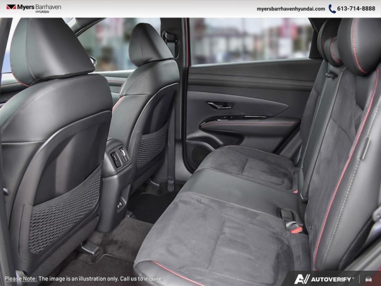 2025 Hyundai Tucson Hybrid N-Line AWD  - Sunroof - $312 B/W Photo