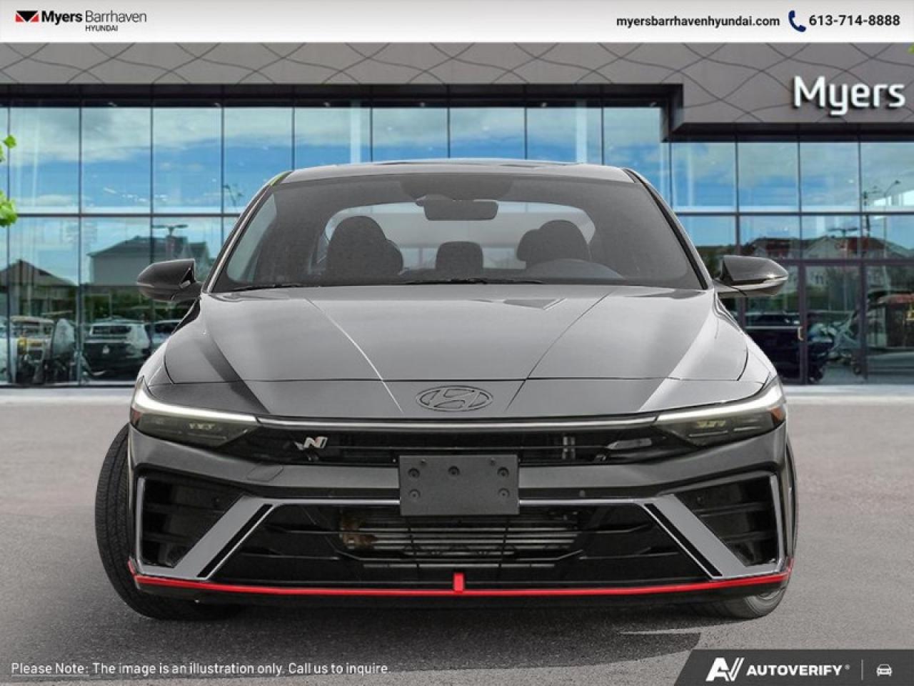 2025 Hyundai Elantra N DCT  - Sunroof -  Premium Audio - $281 B/W Photo