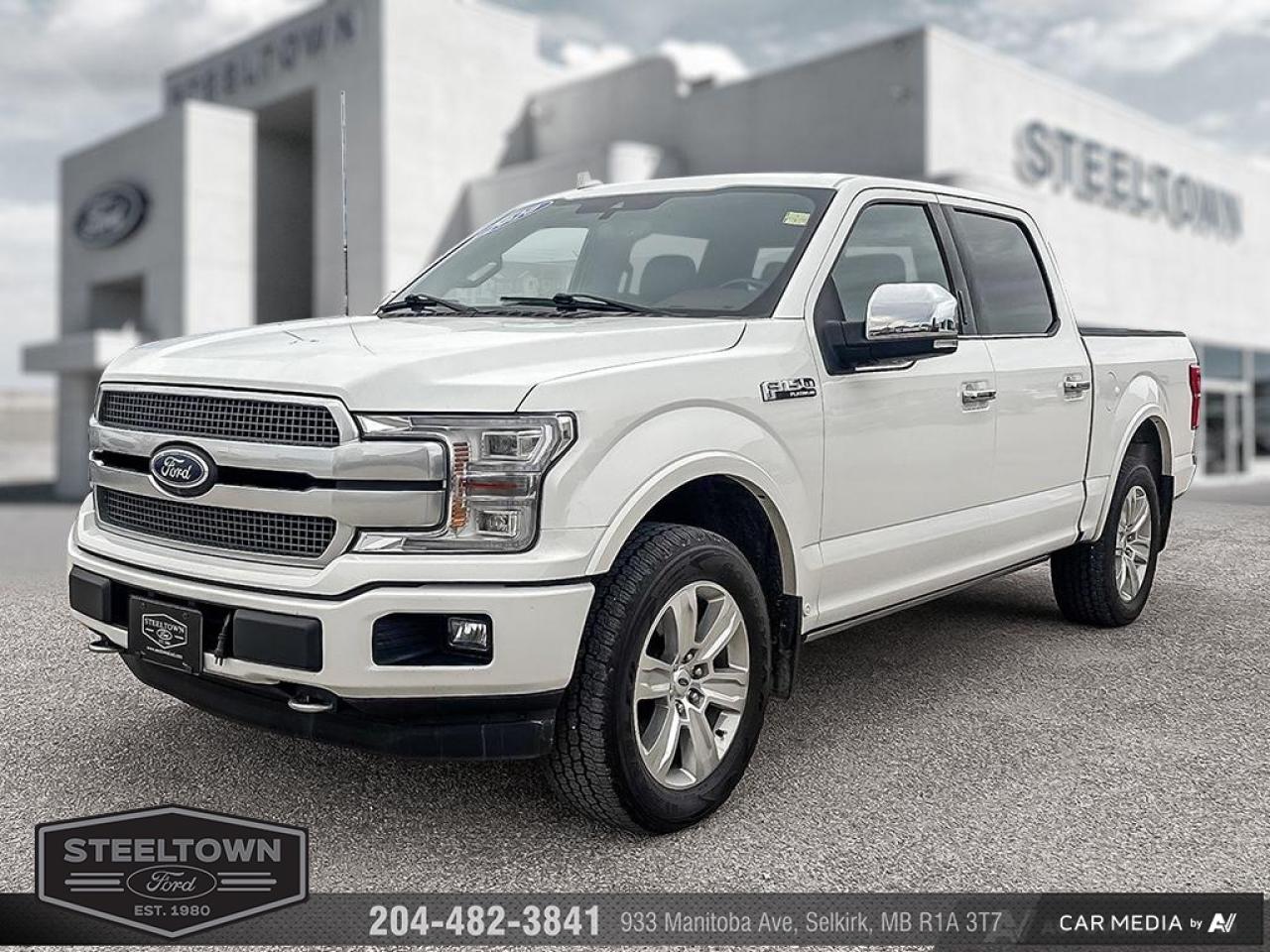 Used 2020 Ford F-150 Platinum 4WD SuperCrew 5.5' Box for sale in Selkirk, MB