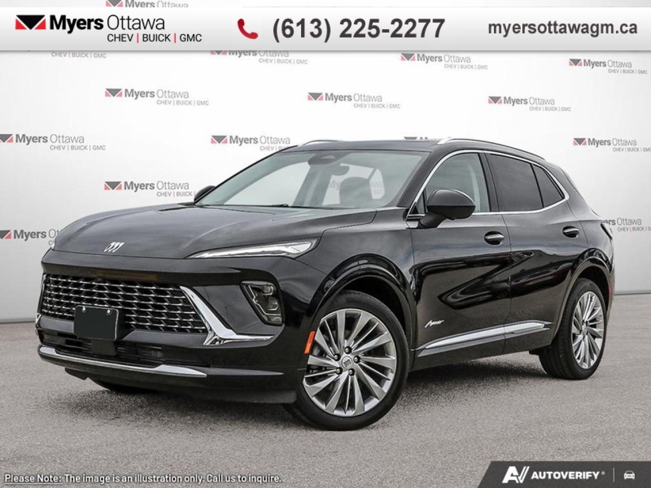 Used 2025 Buick Envision Avenir  - Sunroof -  Cooled Seats for sale in Ottawa, ON