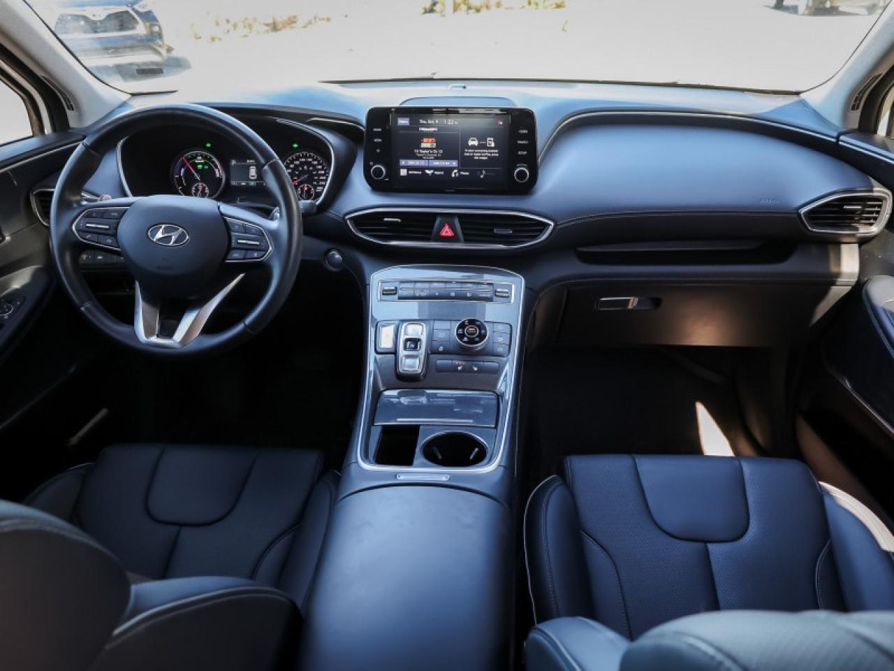 2021 Hyundai Santa Fe Hybrid Preferred AWD w/Trend Package  - $208 B/W Photo