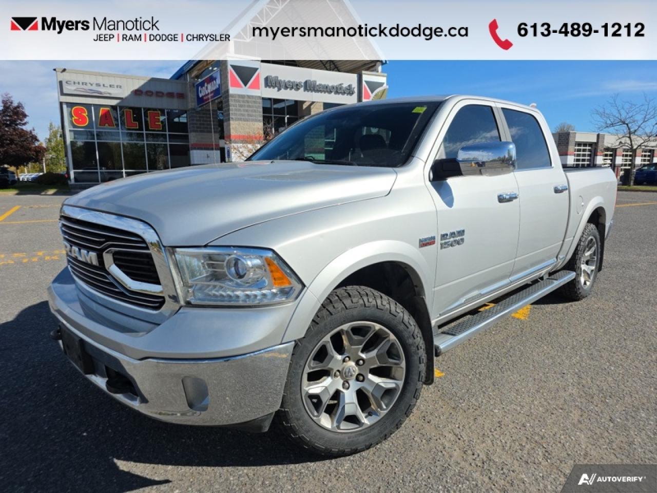 Used 2017 RAM 1500 Limited  - Navigation -  Cooled Seats for sale in Ottawa, ON