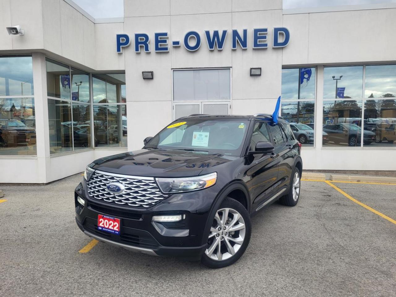 Used 2022 Ford Explorer Platinum 4wd for sale in Niagara Falls, ON