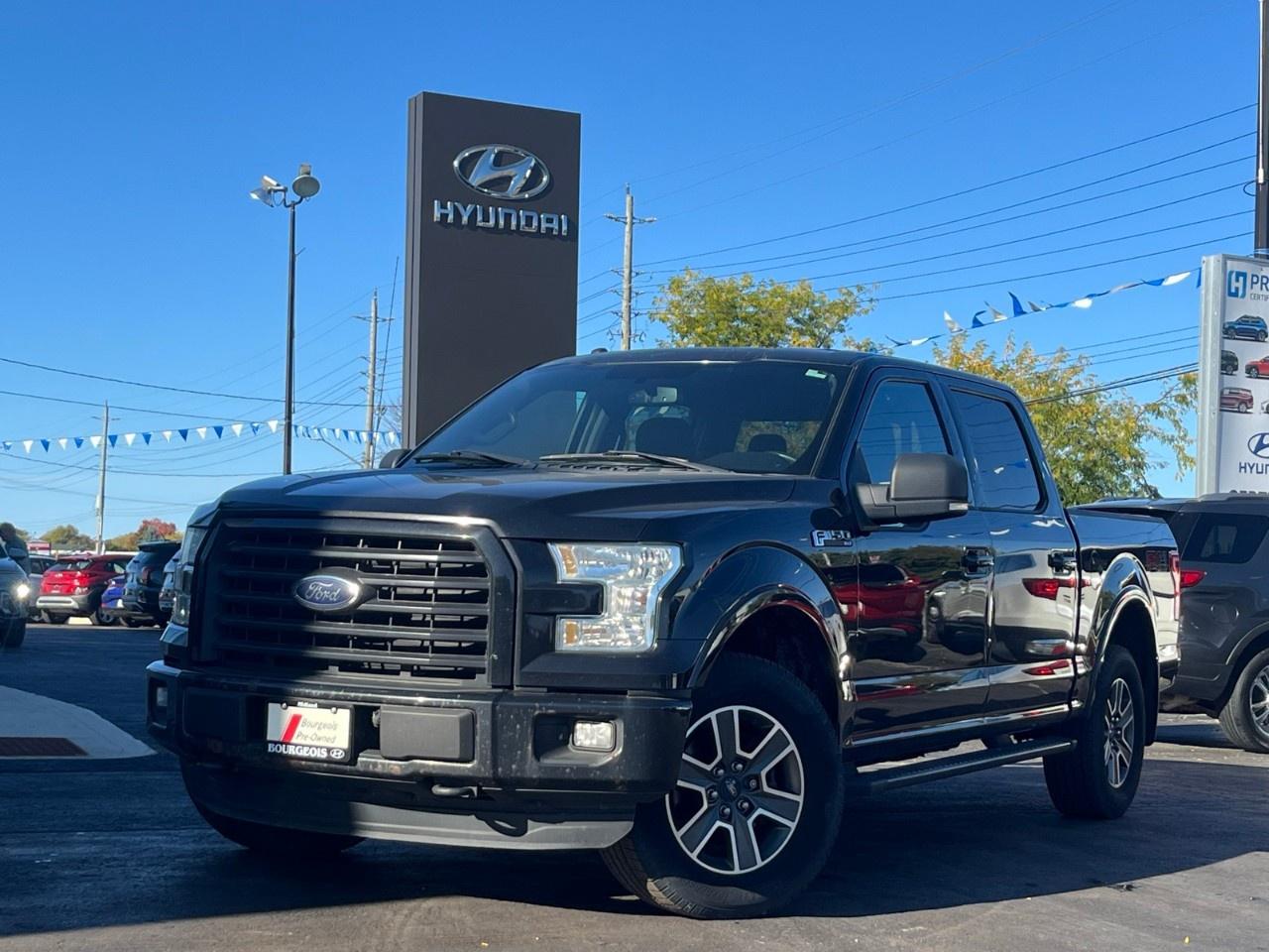 Used 2015 Ford F-150 4WD SuperCrew 5-1/2 Ft Box XLT for sale in Midland, ON