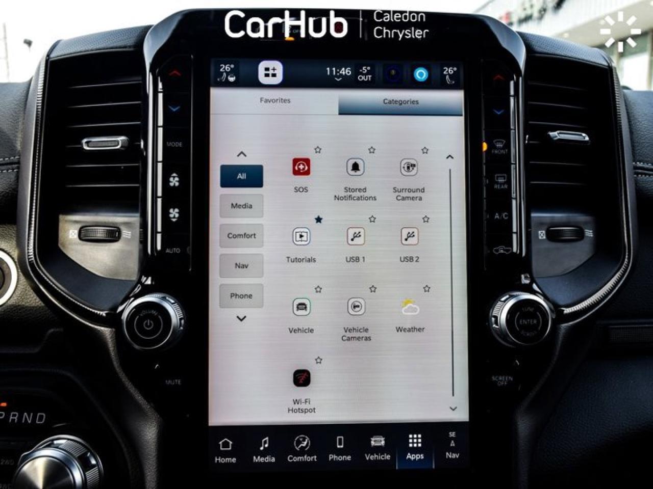 2026 RAM 1500 Sport  4x4 Crew Cab 5'7" Box 12"Display 360Cam Blind Spot Remote Start Photo