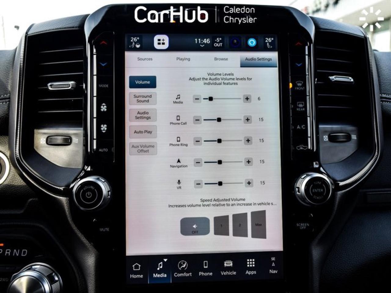 2026 RAM 1500 Sport  4x4 Crew Cab 5'7" Box 12"Display 360Cam Blind Spot Remote Start Photo