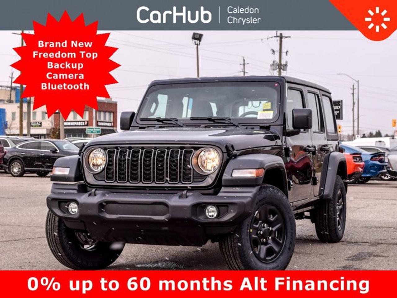 2026 Jeep Wrangler Sport Freedom Top 12.3"Display Bluetooth Off Road Page Photo0