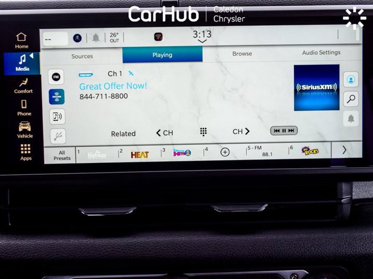 2026 Jeep Wrangler Sport Freedom Top 12.3"Display Bluetooth Off Road Page Photo4