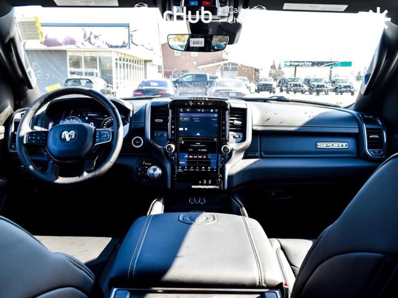 2026 RAM 1500 Sport 4x4 Crew Cab 5'7" Box 12"Display Blind Spot Heated Front Seats Photo