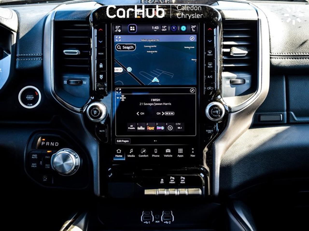 2026 RAM 1500 Sport 4x4 Crew Cab 5'7" Box 12"Display Blind Spot Heated Front Seats Photo