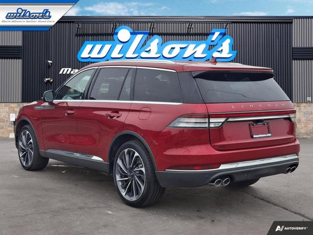 2020 Lincoln Aviator Reserve AWD | 202A | 22" Alloys | Leather | Twin Turbo V6 | Dynamic Handling PKG | New Tires | Photo