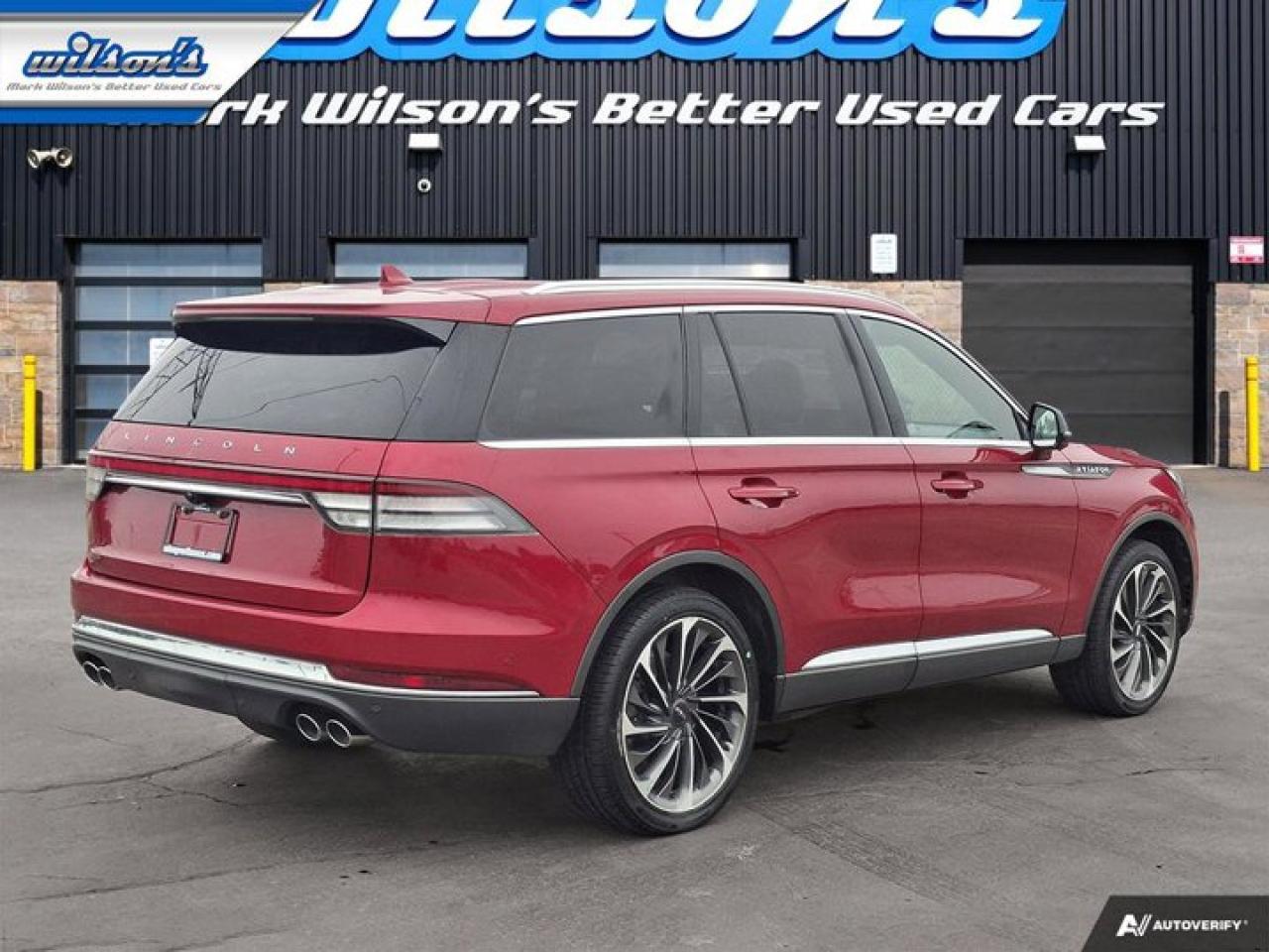 2020 Lincoln Aviator Reserve AWD | 202A | 22" Alloys | Leather | Twin Turbo V6 | Dynamic Handling PKG | New Tires | Photo