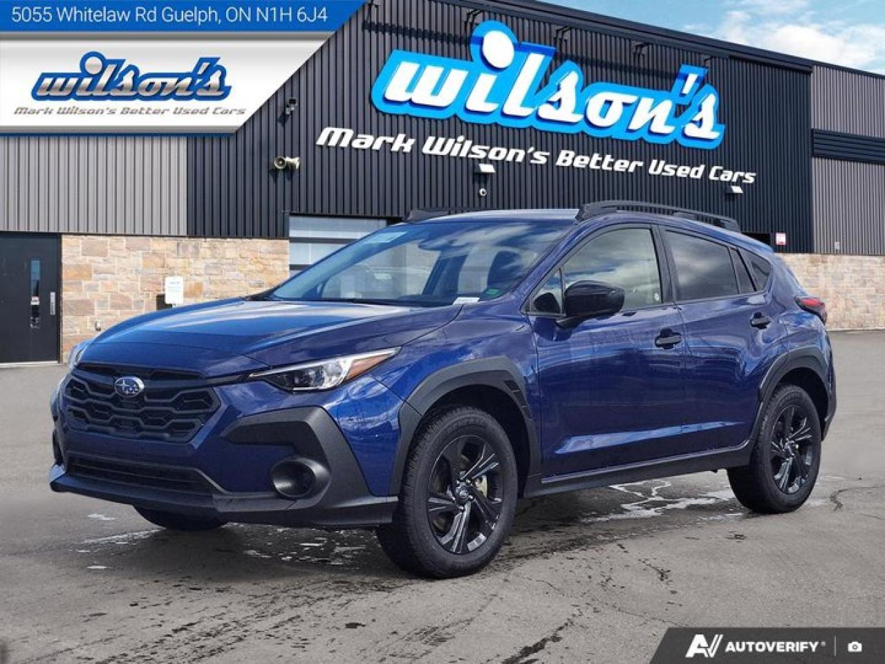 Used 2024 Subaru XV Crosstrek Convenience AWD | Heated Seats | Adaptive Cruise | CarPlay + Android | Rear Camera | + more! for sale in Guelph, ON